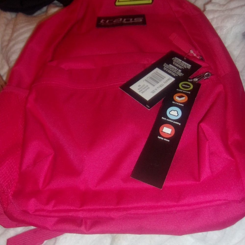 Trans by JanSport Universal 18.5" Daypack Backpack - Love Potion Pink